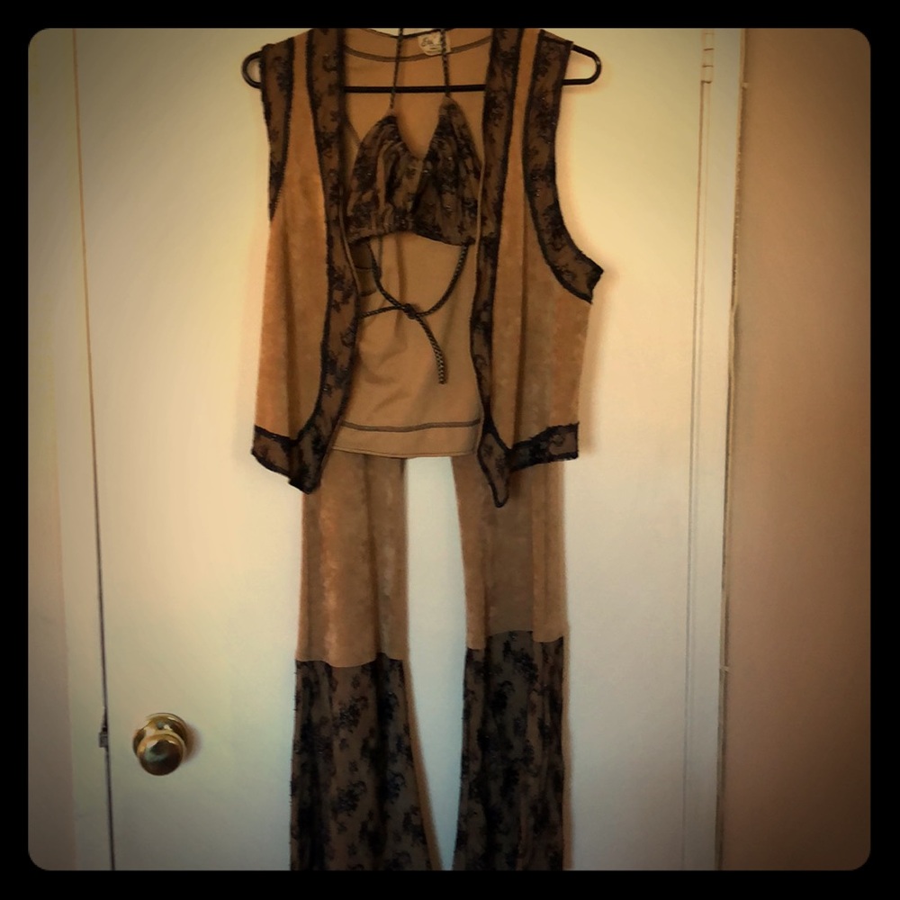 Pants and vest outfit